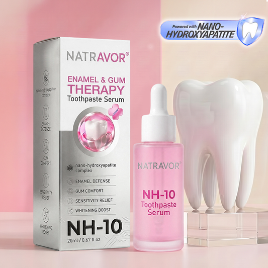 🎁 Only 5 bottles left! Get an extra 50% OFF today!  Upgrade your daily oral care routine with 𝐍𝐚𝐭𝐫𝐚𝐯𝐨𝐫® NH-10 Toothpaste Serum.👉 Get Yours Before It’s Gone!