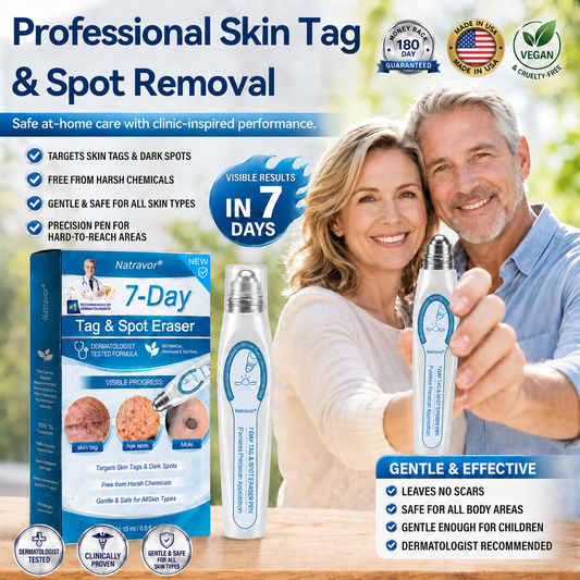 🎁 Only 5 boxes left! Get an extra 50% OFF today! Remove unwanted skin tags and enjoy smoother, clearer skin. Miss this offer, and you won't have another chance until next year!