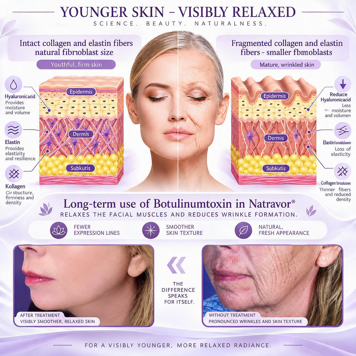 Natravor®🎗️ PDRN Multi-Peptide Firming Body Cream | Anti-Aging Skincare, Deep Hydration, Firming & Lifting Care for Smoother, More Radiant-Looking Skin（c）