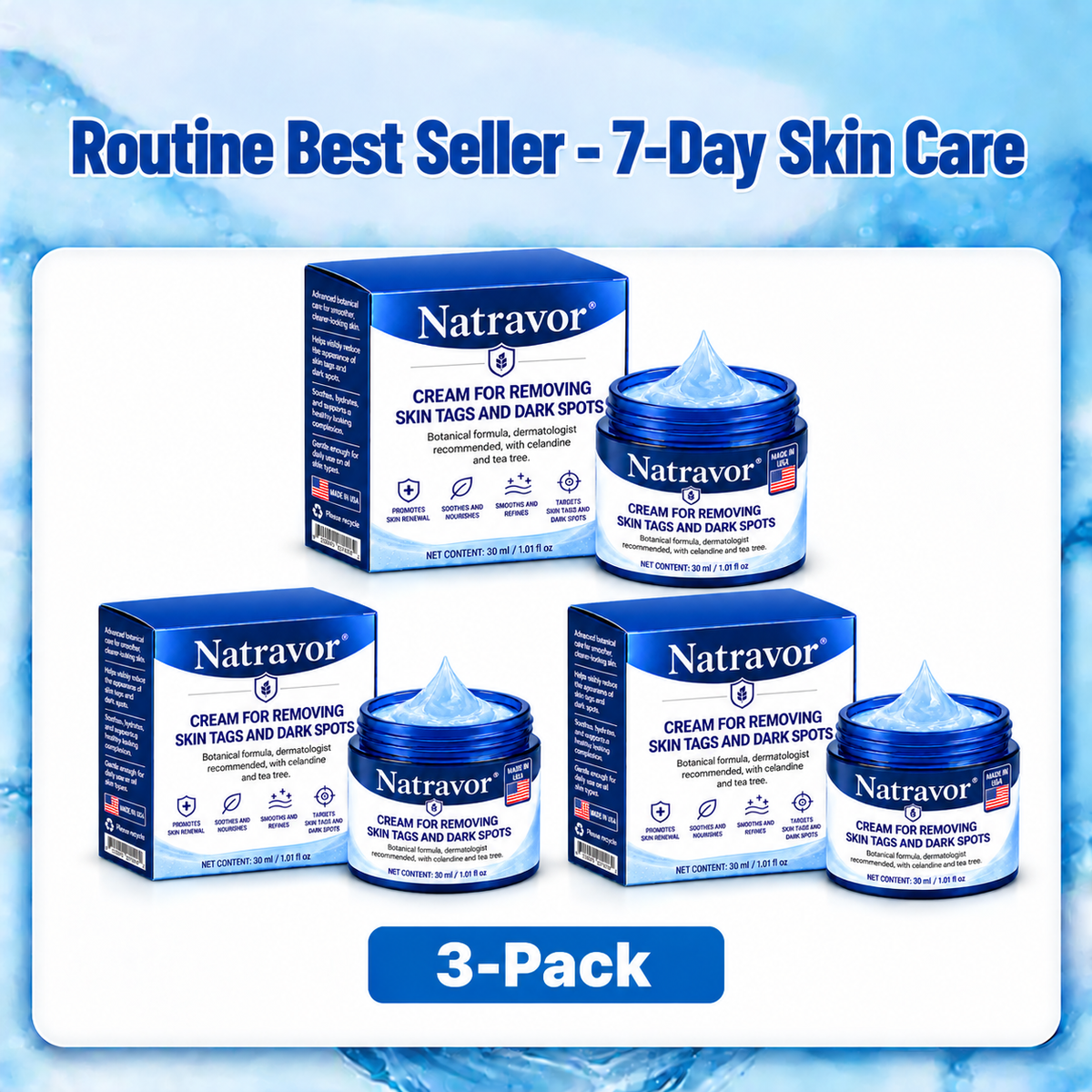 Natravor® 7-𝐃𝐚𝐲 𝐒𝐤𝐢𝐧 𝐓𝐚𝐠 & 𝐒𝐩𝐨𝐭 𝐄𝐫𝐚𝐬𝐞𝐫 𝐂𝐫𝐞𝐚𝐦 (Zero Pain, Zero 𝐒𝐜𝐚𝐫𝐬 Formula) 💎g