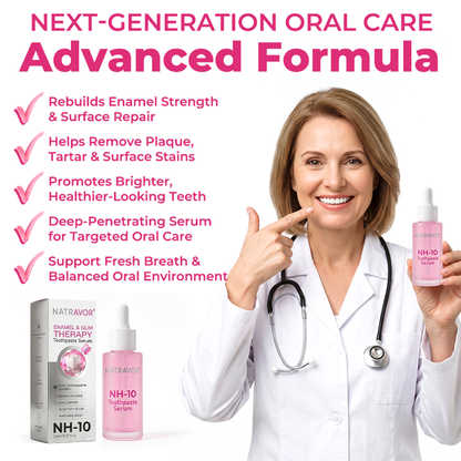 🇺🇸🦷  Natravor® Thismile NH-10 Toothpaste Serum for Enamel & Gum Care – Advanced Therapypy
